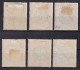 Antigua. 1903-09  Y&T. 19, 20, 21, 22, 23, 25, MH. - 1858-1960 Kronenkolonie