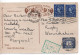 WELLINGTON PIER - GREAT YARMOUTH NORFOLK - POSTED 1959 WITH 1d POSTAGE DUE STAMP AND CHARGE MARKS - Great Yarmouth