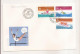 P6 Plic FDC ROMANIA - Prima Zi A Emisiunii - Olimpiada Los Angeles 1984, Format Mare - First Day Cover - FDC