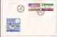 P6 Plic FDC ROMANIA - Prima Zi A Emisiunii - Olimpiada Los Angeles 1984, Format Mare - First Day Cover - FDC