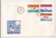 P6 Plic FDC ROMANIA - Prima Zi A Emisiunii - Olimpiada Los Angeles 1984, Format Mare - First Day Cover - FDC