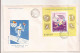 P6 Plic FDC ROMANIA - Prima Zi A Emisiunii - Jocurile Olimpice De Vara Moscova 1980, Format Mare - First Day Cover - FDC