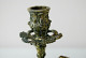 Delcampe - C203 Magnifique Chandelier - 1 Bras - Angelot - France - Bronze - Candeleros, Candelabros Y Palmatorias