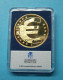 Deutschland Medaille 10 Jahre Euro, Vergoldet, Teilversilbert PP (MD822 - Zonder Classificatie