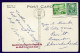 Ref 1639 - 1962 Postcard - USA Canal Zone To New Zealand - Insufficient Postage Cachet - Zona Del Canale / Canal Zone