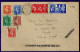 Ref 1639 - GB 1951 - Festival Of Britain & With 5 Definitives - First Day Cover FDC - ....-1951 Vor Elizabeth II.