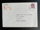 NETHERLANDS 1985 REGISTERED LETTER HEKELINGEN TO ROTTERDAM 05-09-1985 NEDERLAND AANGETEKEND - Lettres & Documents