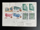 SPAIN ESPANA 1980 REGISTERED LETTER MELILLA TO LUXEMBURG 02-08-1980 SPANJE CERTIFICADO - Covers & Documents