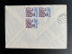 SPAIN ESPANA 1980 REGISTERED LETTER MELILLA TO LUXEMBURG 02-08-1980 SPANJE CERTIFICADO - Covers & Documents