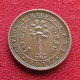 Sri Lanka Ceylon 1/2 Cent  1917  Wºº - Sri Lanka (Ceylon)