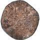 France, Henri III, Double Tournois, Bourges, Cuivre, B+, Gadoury:455 - 1574-1589 Enrique III