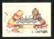 AK Wird Der Klügere Aufgeben, Bären Beim Schachspiel  - Schaken