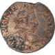 France, Henri III, Double Tournois, 1583, Poitiers, Cuivre, TTB, Gadoury:455 - 1574-1589 Heinrich III.