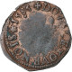 France, Henri III, Double Tournois, 1585, Nantes, Cuivre, TB, Gadoury:455 - 1574-1589 Heinrich III.