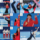 Delcampe - China 2022 Chinese Team Gold Winer In Beijing 2022 Olympic Winter Games Special Sheet And Cards Album - Invierno 2022 : Pekín