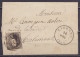 L. Affr. N°6 P129 Càd WAREMME /23 DEC 1853 Pour TIRLEMONT (au Dos: Càd Arrivée TIRLEMONT) - 1851-1857 Medallions (6/8)