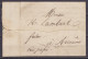 L. Datée 16 Mai 1838 De NAMUR Pour Maître De Forges à BOUVIGNES - Man. "très Pressée" / Réexpédiée à ANSEREMME Man. "trè - 1830-1849 (Belgique Indépendante)