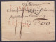 L. Datée 20 Janvier 1826 De LOUVAIN Pour PARIS - Griffes "LEUVEN" & "L.P.B.2.R." - [PAYS-BAS /PAR/ VALENCIENNES] - Port  - 1815-1830 (Holländische Periode)