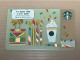 Singapore STARBUCKS Coffee Gift Card, Set Of 1 Used Card - Singapur