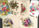 FANTAISIES - FLEURS - LOT DE 265 CARTES FORMAT 9X14 DIVERSES  - 100 - 499 Cartes