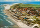 Ansichtskarte Wangerooge Luftbild Nordseeheilbad Nordsee Strand 1970 - Wangerooge