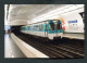 Photo-carte Moderne "Rame MF77 En Livrée STIF Station Reuilly-Diderot Ligne 8 Du Métro De Paris" RATP - Subway