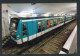 Photo-carte Moderne - Une Rame De Métro MF2000 à La Station "Porte De Pantin" Ligne 5 Du Métro De Paris - RATP - Metro