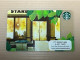 Singapore STARBUCKS Coffee Gift Card, Set Of 1 Used Card - Singapur