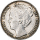 Pays-Bas, Wilhelmina I, Gulden, 1906, Rare, Argent, TTB, KM:122.2 - 0.5 Centavos