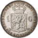 Pays-Bas, Wilhelmina I, Gulden, 1906, Rare, Argent, TTB, KM:122.2 - 0.5 Centavos