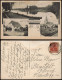 Ansichtskarte Oelzschau-Rötha Mehrbild-AK Gasthof OELZSCHAU U. Kirche 1921 - Rötha