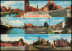 Papenburg (Ems) Mehrbildkarte Mit Gebäuden U. Straßen-Ansichten 1970 - Papenburg