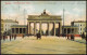 Ansichtskarte Mitte-Berlin Brandenburger Tor, Belebt 1905 - Porta Di Brandeburgo