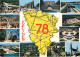 Delcampe - CONTOURS GEOGRAPHIQUES   - LOT DE 99 CARTES POSTALES SEMI-MODERNES - 5 - 99 Cartoline