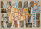 Delcampe - CONTOURS GEOGRAPHIQUES   - LOT DE 99 CARTES POSTALES SEMI-MODERNES - 5 - 99 Cartoline