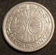 Pas Courant - ALLEMAGNE - GERMANY - 50 Reichspfennig ( Pfennig ) - 1928 J - KM 49 - 50 Rentenpfennig & 50 Reichspfennig