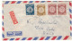 Israël - Lettre Exprès De 1954 - Oblit Haifa - Exp Vers Köln - Monnaies - - Covers & Documents