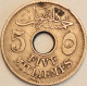 Egypt - 5 Milliemes AH1335-1916H, KM# 315 (#3824) - Egypt