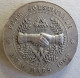 Franc Maçonnerie Médaille En Bronze Fraternité Des Peuples Orient De Paris, Fête Solsticiale 6 Mars 1909 - Firma's