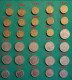 GRAN BRETAGNA 30 Monete Originali Differenti Per Data 10 Pence 3 Pence - 10 Pence & 10 New Pence