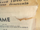 ● Déclaration Des Droits De L'Homme - Affiche Recto Verso - 2 Déchirures - Referundum 1946 Assemblée Nationale Const. - Posters
