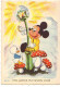 N°22501 - Disney - Viel Glück Im Neuen Jahr - Mickey Assis Sur Un Champignon Près D'un Lampadaire - Disneyworld