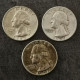 LOT 3 * QUARTER DOLLAR ARGENT 1950 1951 1957 / SILVER USA (Référence Lot N°35) - 1932-1998: Washington