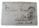 U.S. - Bremen Postal Treaties - Folded Letter: Worms, Hesse To Pottsville, Pennsylvania, 23 February 1854 - …-1845 Vorphilatelie