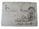 U.S. - Bremen Postal Treaties - Folded Letter: Worms, Hesse To Pottsville, Pennsylvania, 23 February 1854 - …-1845 Préphilatélie