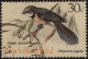NORFOLK ISLAND 1971 QEII 30c Multicoloured, Birds-Collard Grey Fantail SG114 FU - Norfolk Island