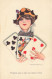 NANNI * Série Complète 6 CPA Illustrateur Nanni Italia * Jeu De Cartes , Carte Cards * Femmes Mode Chapeau Jeux Game - Nanni