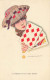 NANNI * Série Complète 6 CPA Illustrateur Nanni Italia * Jeu De Cartes , Carte Cards * Femmes Mode Chapeau Jeux Game - Nanni