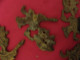 Delcampe - 12 Antique Garniture Droite Et Gauche En Laiton - Other & Unclassified