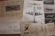 Delcampe - Lot De 246g D'anciennes Coupures De Presse Et Photo De L'aéronef Américain Lockheed "Electra" - Fliegerei
